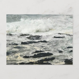 Thor's Well, Cape Perpetua, Oregon Coast Postcard