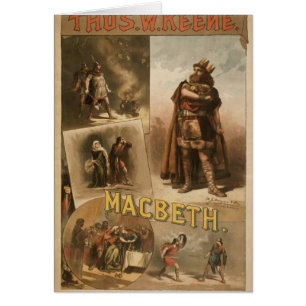 Thos .W. Keene, 'Macbeth' Retro Theatre