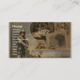 Thos .W. Keene, 'Richard III' Vintage Theatre Business Card