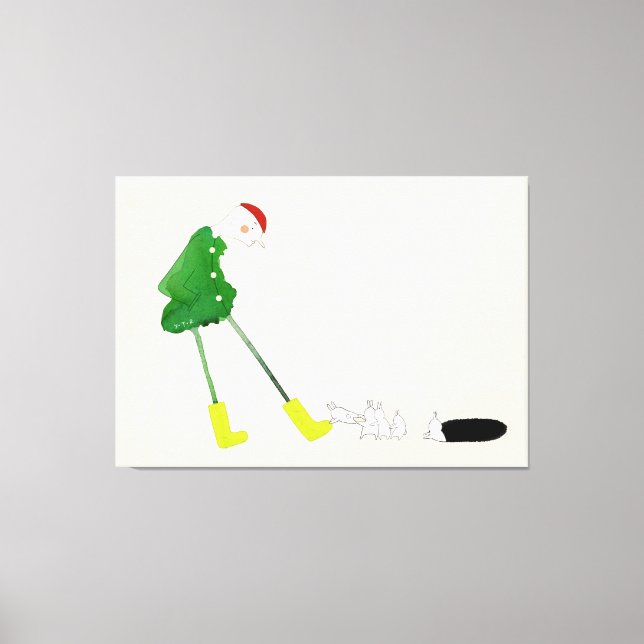 Those Boots  2014 Canvas Print (Front)