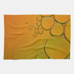 those orange bubbles kitchen towel