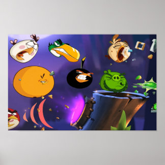 Those Pesky Pigs Poster