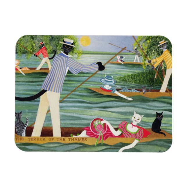 Those Summer Punts Magnet (Horizontal)