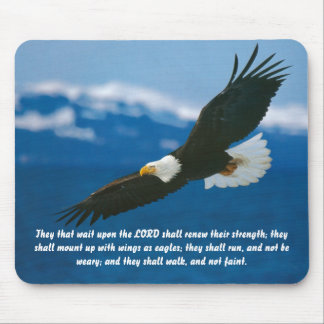 Those Who Wait On The Lord Mouse Pad