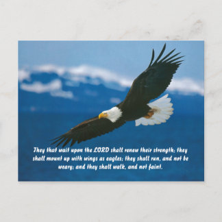Those Who Wait On The Lord Postcard