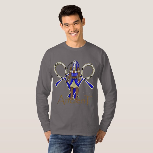 Thoth Ancient Men's Long Sleeve Shirt (Front Full)