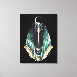 Thoth God of Wisdom Canvas Print