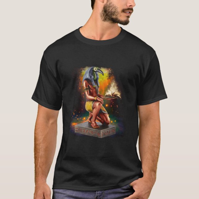 Thoth The Egyptian God Of Knowledge T-Shirt (Front)