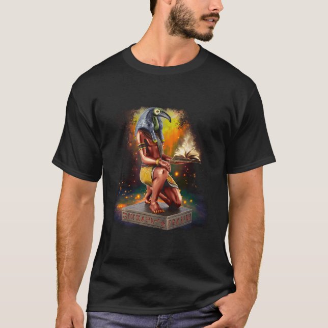 Thoth The Egyptian God Of Knowledge T-Shirt (Front)