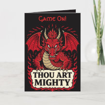 Thou Art Mighty Red Dragon Proclamation