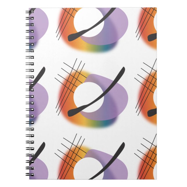 Thought Form Healing Spiral Notebook (Front)