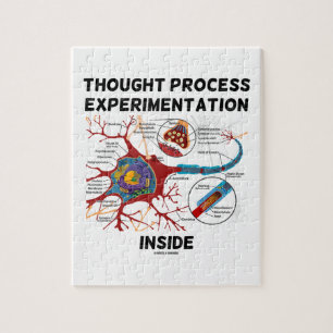 Thought Process Experimentation Inside (Neuron) Jigsaw Puzzle