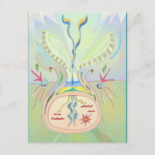 Thought Seed Natural Art Postcard
