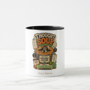 Thought Soup Personalized Funny Office T-Shirt Tri Mug
