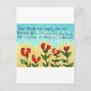 Thoughtful and creative sympathy card