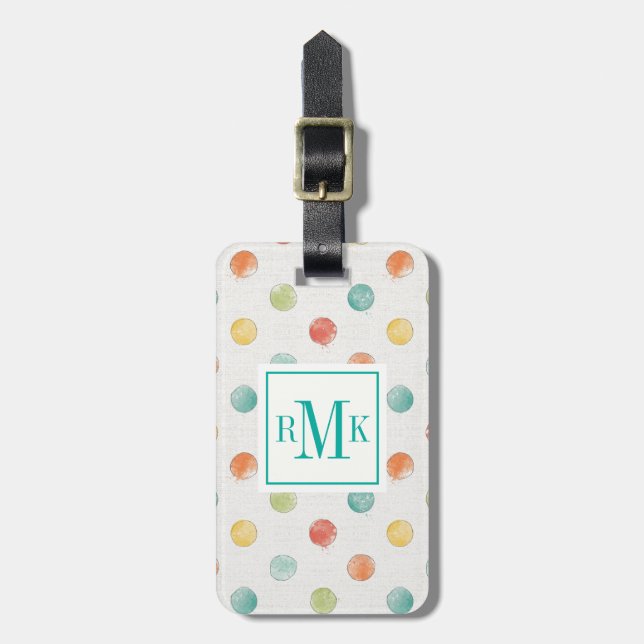 Thoughtful Butterflies Step Luggage Tag (Front Vertical)