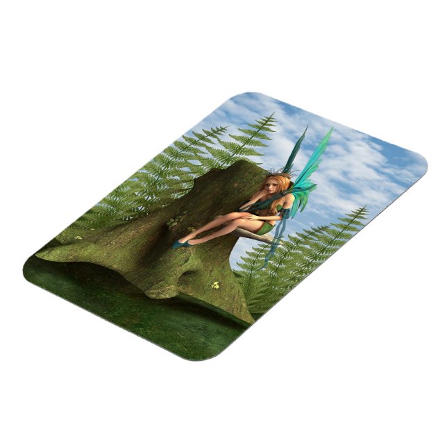 Thoughtful Fairy Magnet (Left Side)