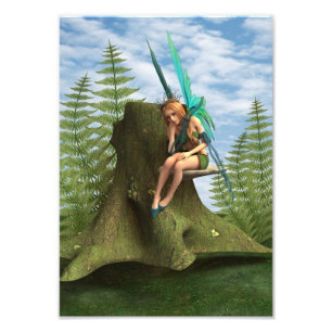 Thoughtful Fairy Photo Print