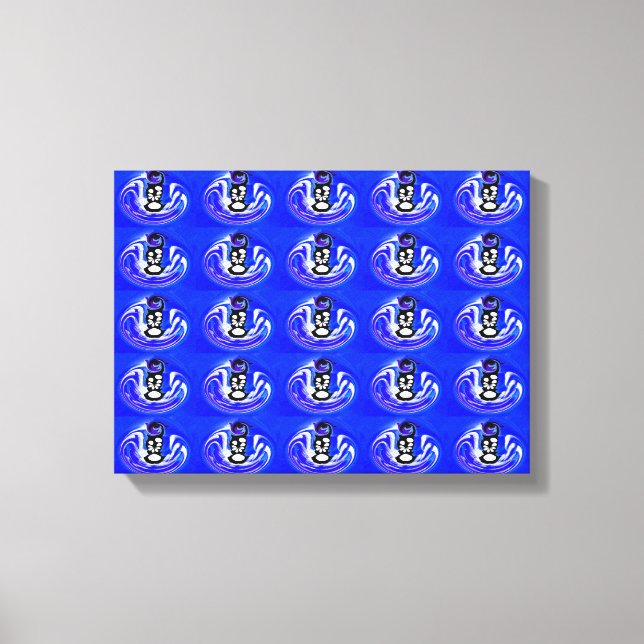 Thoughts art canvas print (Front)