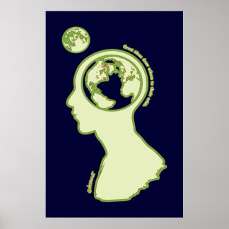 Thoughts in orbit poster