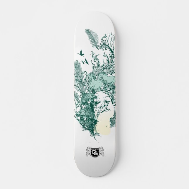 Thoughts Skateboard (Front)