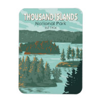 Thousand Islands National Park Canada Vintage