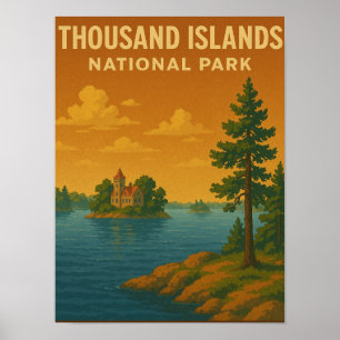 Thousand Islands National Park Poster