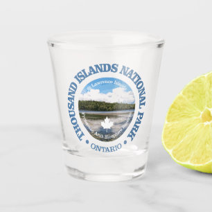 Thousand Islands NP Shot Glass