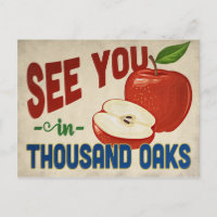 Thousand Oaks California Apple - Vintage Travel