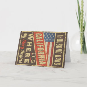 Thousand Oaks California Card