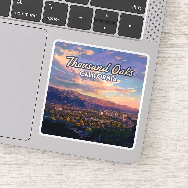 Thousand Oaks California Los Angeles Ventura (Detail)