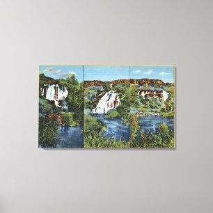 Thousand Springs, ID - Juniper, Wing, and Minnie Canvas Print