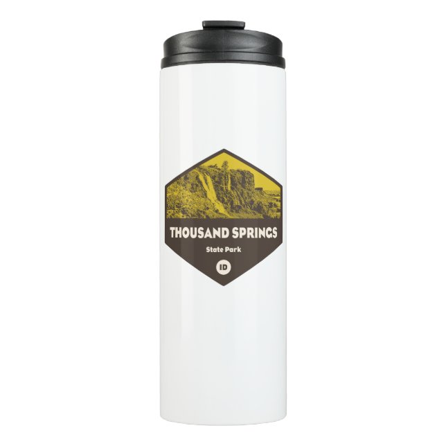 Thousand Springs State Park Idaho Thermal Tumbler (Front)