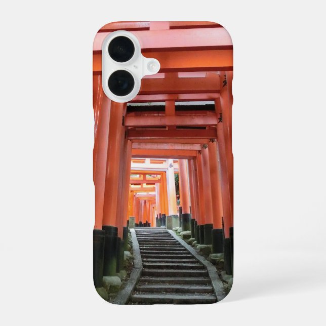 Thousand Torii Gates iPhone 16 Case (Back)