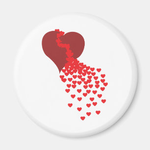 Thousands Of Hearts Magnet
