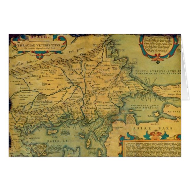 thracian map (Front Horizontal)