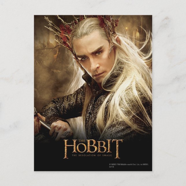 Thranduil Character Poster 1 Postcard (Front)