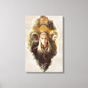 Thranduil, LEGOLAS GREENLEAF™, & TAURIEL™ Graphic Canvas Print