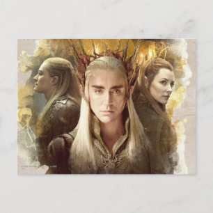 Thranduil, LEGOLAS GREENLEAF™, & TAURIEL™ Graphic Postcard