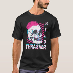 Thrasher Head Shirt Distressed Skull Vintage Skate