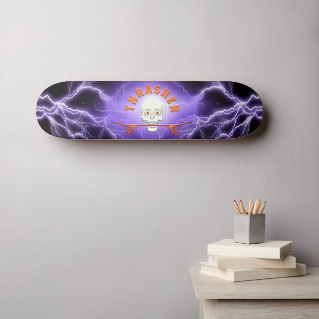 Thrasher Skateboard (Wall Art (Horz))