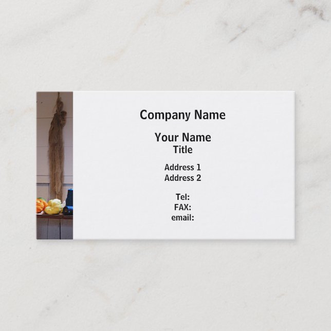 Thread and Yarn Business Card (Front)