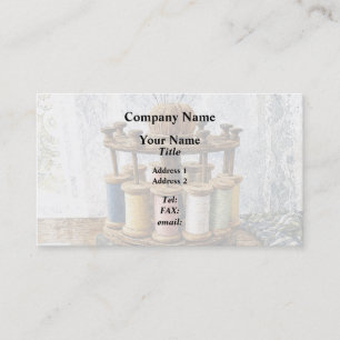 Thread Carousel By Lace Curtains Business Card