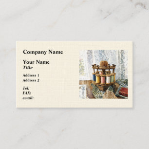 Thread Carousel By Lace Curtains Business Card