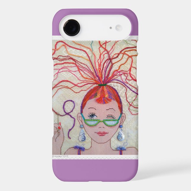 Thread Head iPhone 6 case (Back)
