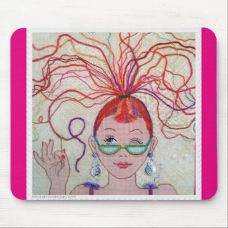 Thread Head! mouse pad