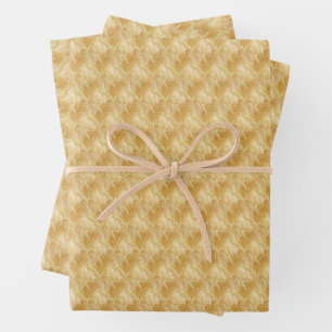 Thread of Gold Wrapping Paper