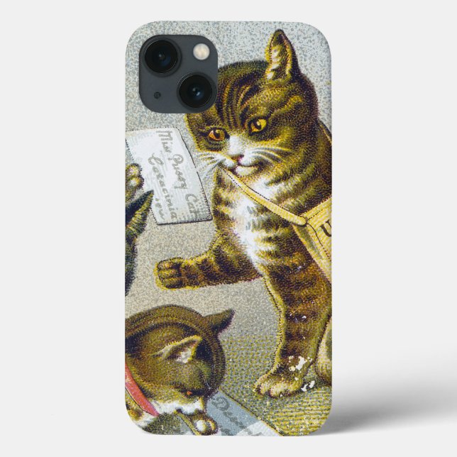 Thread Trade Card, 1880 Case-Mate iPhone Case (Back)