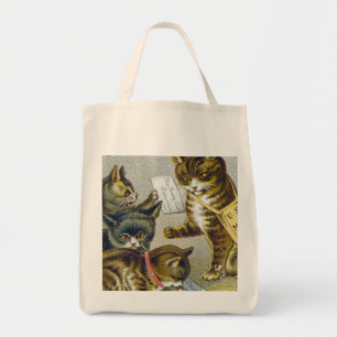 Thread Trade Card, 1880 Tote Bag