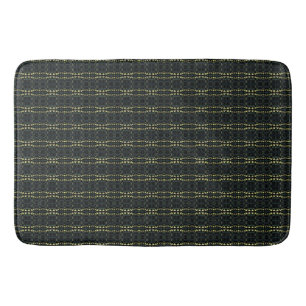 Threaded Gold Bath Mat